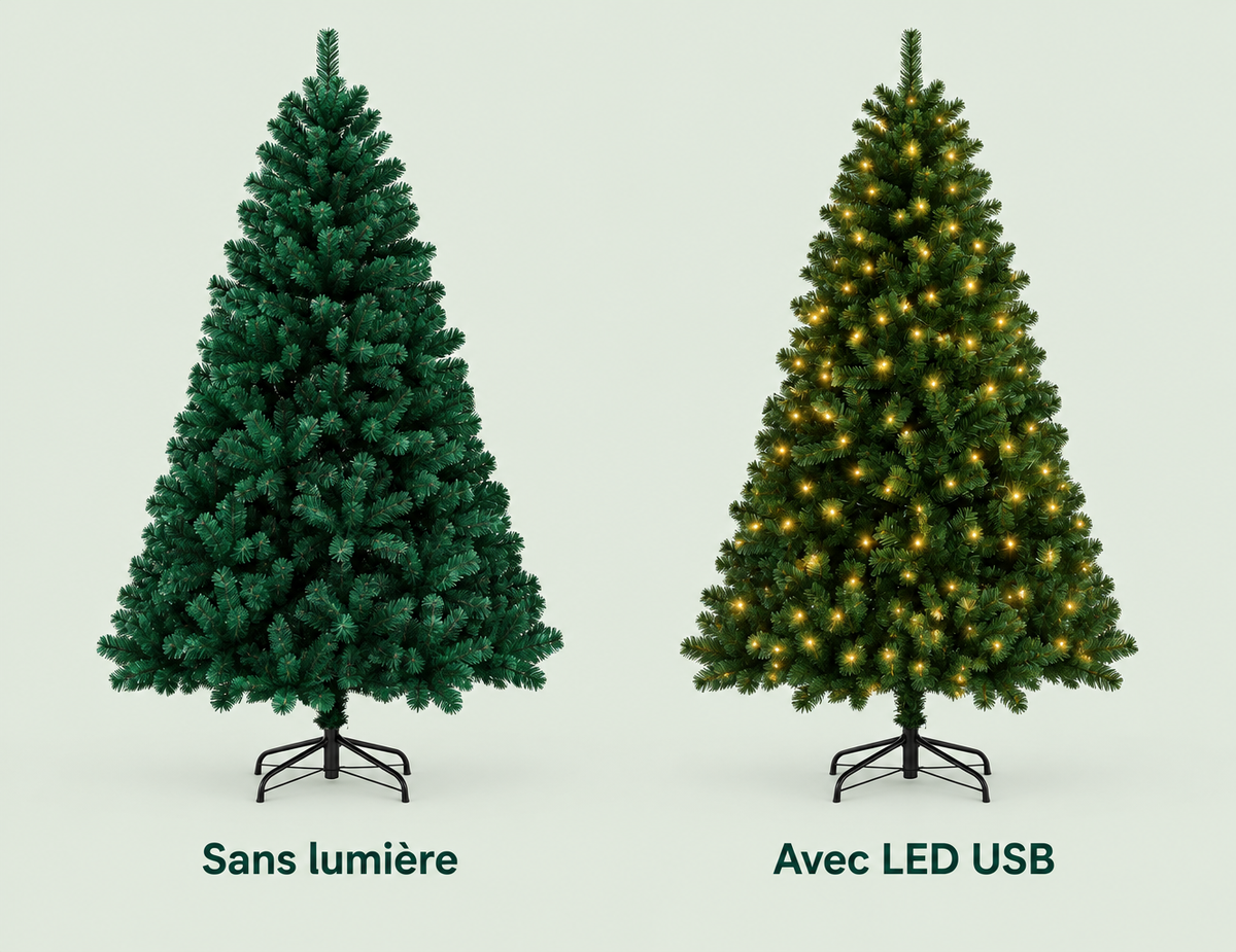 First make a clean two-field comparison graphic with the same product shown at equal scale and angle